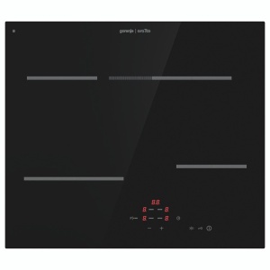 مسطح جرونيا ٦٠ سم، ٤ شعلات، سيراميك زجاجي، حواف ناعمة، تحكم باللمس، خاصية التحكم بالغليان، تمنع الغليان، خاصية StayWarm، FishZone-ECT693ORAB