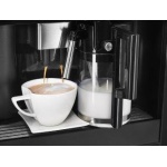 ⁦ماكينة تحضير القهوة والكابتشينو من إلبا أوتوماتيكية بالكامل، تحكم مثالي في طعم القهوة، حبوب قهوة أو مطحونة مسبقًا، بخار أو ماء ساخن، سهلة التنظيف.- EL45CCM⁩ - الصورة ⁦2⁩