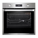 فرن إلبا الكهربائي متعدد الوظائف، ٦٠ سم، ستانلس ستيل، سعة ٧٤ لترًا صافيًا، تجويف مع رفوف جانبية، ١٧ وظيفة - ELIO600XL TURBO