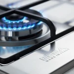 Elba Elio Lite Gas Built-In Hob, 5 Burners, Stainless Steel- ELIO 75-545 L - Image 4