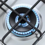 Elba Elio Lite Gas Built-In Hob, 5 Burners, Stainless Steel- ELIO 75-545 L - Image 6