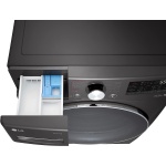 ⁦ال جي غسالة ملابس 15 كيلو 1100 لفة فولاذ  انفرتر أسود F0L9DYP2E⁩ - الصورة ⁦2⁩