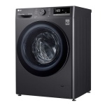 ⁦غسالة ملابس ال جى Vivace ديجيتال فول اوتوماتيك بتقنية الانفرتر، تحميل امامي، 10 كجم، اسود - F4Y3RYGYJV⁩ - الصورة ⁦5⁩