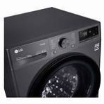 ⁦غسالة ملابس ال جي فول اوتوماتيك Vivace، تحميل امامي، 10 كجم، اسود - F4Y5RYGYJV⁩ - الصورة ⁦2⁩