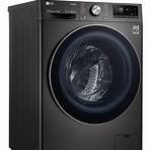 غسالة ملابس ال جى Vivace ديجيتال فول اوتوماتيك بتقنية الانفرتر، تحميل امامي، 11 كجم، اسود - F4Y9EWG2ZV