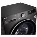 ⁦غسالة ملابس ال جى Vivace ديجيتال فول اوتوماتيك بتقنية الانفرتر، تحميل امامي، 11 كجم، اسود - F4Y9EWG2ZV⁩ - الصورة ⁦3⁩