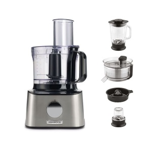 كينوود محضر طعام بقوة 800 وات 28 وظيفة ستانلس FDM307SS