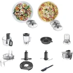 KENWOOD FOOD PROCESSOR 1000 WATT SILVER FDP65.880SI - Image 5