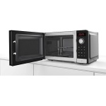 ⁦ميكروويف بوش قائم بذاته من الستانلس ستيل سعة 20 لتر من السلسلة 2  - FEL023MS1⁩ - الصورة ⁦2⁩