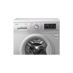 ⁦ال جي غسالة تحميل امامي بالبخار مع محرك عاكس بتقنية الدفع المباشر FH4G7TDY5، 8 كجم - فضي⁩ - الصورة ⁦2⁩