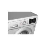 ⁦ال جي غسالة تحميل امامي بالبخار مع محرك عاكس بتقنية الدفع المباشر FH4G7TDY5، 8 كجم - فضي⁩ - الصورة ⁦4⁩