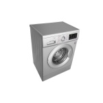 ⁦ال جي غسالة تحميل امامي بالبخار مع محرك عاكس بتقنية الدفع المباشر FH4G7TDY5، 8 كجم - فضي⁩ - الصورة ⁦5⁩