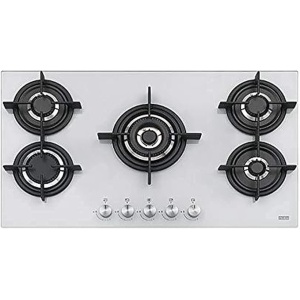 مسطح غاز فرانكي مدمج، ٥ شعلات، زجاج أسود - FHCR 905 4G TC HE BK C