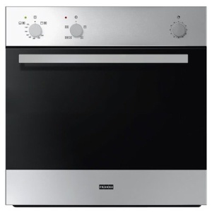 فرن غاز مدمج من فرانكي، 60 سم، 60 لتر، شواية غاز من الفولاذ المقاوم للصدأ - FSA 52 G XS