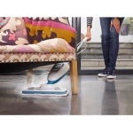 ⁦بلاك + ديكر  ممسحة للتنظيف بالبخار ، 1300 واط ، ابيض / ازرق - FSM13E1⁩ - الصورة ⁦2⁩