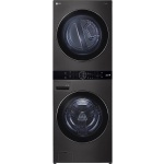 ال جي غسالة ملابس تاور ووش 21 كيلو بمجفف 16 كيلو  FWT2116BS