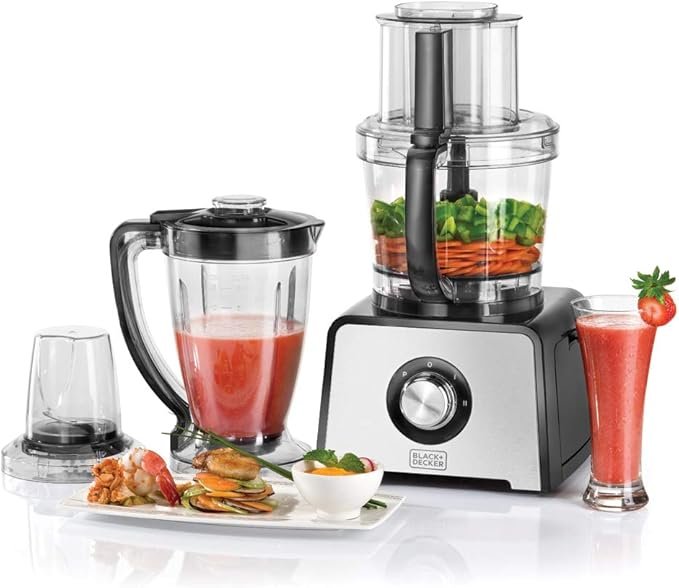 FX810 بلاك اند ديكر محضر طعام ستانلس ستيل FX810، 800 وات