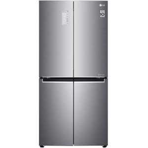 ثلاجه ال جى انفرتر نوفروست،  4 باب، فضي، GC-B22FTLVB
