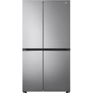 ثلاجه ال جى نوفروست، 647 لتر، بموتور انفرتر ، فضي - GC-B257SLWL