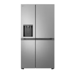 ثلاجة إل جي، موديل GC-J257BLJW، بابين متجاورين، انفرتر، سعة 638 لترًا