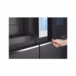 ⁦ثلاجة إل جي نو فروست بمحرك انفرتر، سعة 635 لترًا، لون أسود - GC-X257CQHS⁩ - الصورة ⁦8⁩