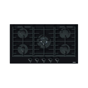 مسطح غاز سيراميك بيلت ان  جورنيا، ٥ شعلات، بنظام إشعال ذاتي، ٨٨ سم - أسود - GCW951UB