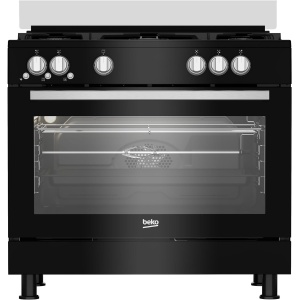 بيكو بوتاجاز غاز قائم بذاتة- 90 سم - شواية غاز - مراوح تبريد وطهي - صنع في تركيا