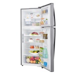 ⁦ثلاجه ال جى نوفروست، 474 لتر، بموتور انفرتر ، فضي - GN-C622HQCL⁩ - الصورة ⁦4⁩