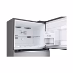 ⁦ثلاجة إل جي، سعة ٤٦١ لترًا، ١٦ قدمًا، عاكسة، فضية سوداء، GN-F602PQBQ⁩ - الصورة ⁦9⁩