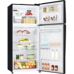 ⁦ثلاجه ال جى نوفروست، 500 لتر، بموتور انفرتر ، اسود - GN-F722HXHL⁩ - الصورة ⁦3⁩