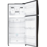 ⁦ثلاجه ال جى نوفروست، 500 لتر، بموتور انفرتر ، اسود - GN-F722HXHL⁩ - الصورة ⁦4⁩