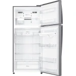 LG Freestanding No-Frost, 410 Liters, Inverter Motor, Silver- GN-H562HLHL - Image 2