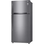 LG Freestanding No-Frost, 410 Liters, Inverter Motor, Silver- GN-H562HLHL - Image 3