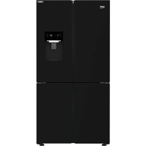 بيكو ثلاجة 626 لتر 4 ابواب نوفروست ديجيتال تاتش اسود GNE134626B