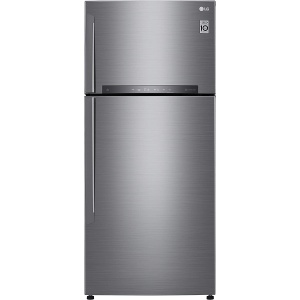 ثلاجه ال جى انفرتر ديجييتال  475 لتر  سلفر - GN-H622HLHL