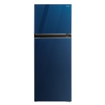 ثلاجة توشيبا نوفروست، 463 لتر، انفرتر، زجاج ازرق - GR-RT624WE-PGN-73