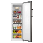 Toshiba Upright Digital Deep Freezer, No Frost, 238 Liters, 7 Drawers, Silver - GR-RU312WE-DMN(57) - Image 2