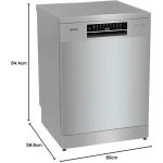Gorenje  Freestanding dishwasher 16 places  automatic door opening IonTech, Inverter PowerDrive Silver - GS693C60XUVAD - Image 4