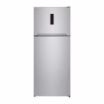 ثلاجة إل جي ٤٠٠ لتر، فريزر علوي، تدفق هواء متعدد، شاشة لمس رقمية، إنوكس، GTF402SVAN