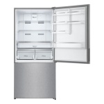 ⁦ثلاجه ال جى نوفروست بموتور انفرتر، 588 لتر، فضي - GTF569PSAM⁩ - الصورة ⁦2⁩