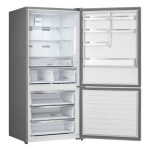 ⁦ثلاجه ال جى نوفروست بموتور انفرتر، 588 لتر، فضي - GTF569PSAM⁩ - الصورة ⁦4⁩