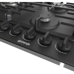 Gorenje 90 cm Built In Gas Hob 5 Gas Burners Cast Iron Pan Support  Balck - Gw951Mb - Image 3
