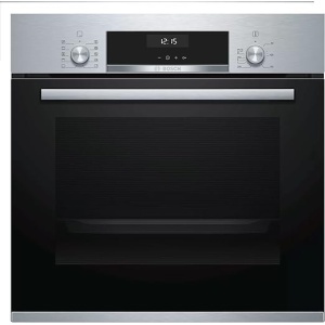 بوش فرن 60 سم 66 لتر بلت ان كهرباء استانلس اسود HBJ558YS0G