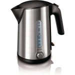 غلاية كهربائية من فيليبس، ٢٤٠٠ واط، سعة ١.٦ لتر، ستانلس ستيل - HD4631/20 - ضمان دولي