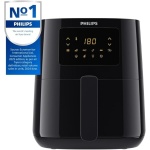 ⁦قلايه فيليبس إسينشال إير فراير XL الرقمية، سعة 6.2 لتر/2.65 رطل، مزودة بتقنية الهواء السريع، وسلة تنظيف سهلة، لون أسود - HD9270/90 - ضمان لمدة عامين من رايه⁩ - الصورة ⁦2⁩
