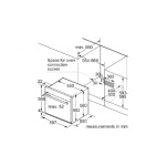 ⁦بوش فرن 60 سم بلت ان غاز بالشواية ستانلس ستيل HGL10E150⁩ - الصورة ⁦2⁩