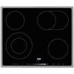 بيكو موقد كهربائي ديجيتال بلت ان بعداد وقت من بيكو HIC 64503 TX، 60 سم - اسود