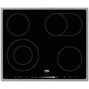 بيكو موقد كهربائي ديجيتال بلت ان بعداد وقت من بيكو HIC 64503 TX، 60 سم - اسود