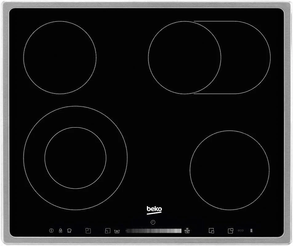 HIC-64503-TX بيكو موقد كهربائي ديجيتال بلت ان بعداد وقت من بيكو HIC 64503 TX، 60 سم - اسود