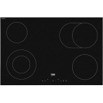 بيكو موقد كهربائي ديجيتال بلت ان بعداد وقت من  HIC 84401، 80 سم - اسود